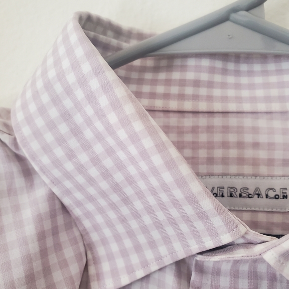 Versace collection mens button down dress shirt - Picture 8 of 11